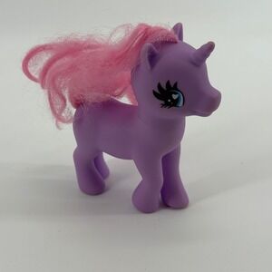 Vintage Gi-Go‎ Wonder Pony Land Unicorn Purple Pink Mane 1981 Toy Collectible